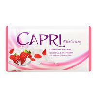 Capri Moisturising Strawberry Softeners Soap, 140g